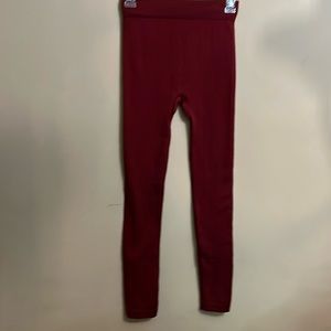 True fit fleece lined legging set size s/m
